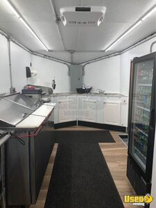 2021 Triumph Food Concession Trailer Concession Trailer Stainless Steel Wall Covers Ohio for Sale