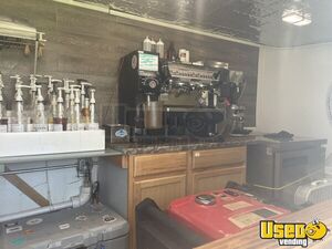 2021 V-nose Coffee Concession Trailer Beverage - Coffee Trailer Refrigerator Maryland for Sale