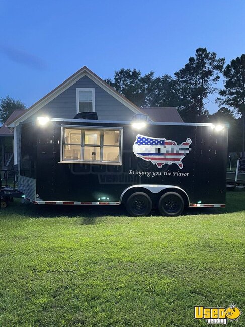 2021 V Nose Kitchen Food Trailer North Carolina for Sale
