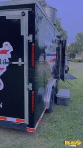 2021 V Nose Trailer Kitchen Food Trailer Exterior Customer Counter North Carolina for Sale
