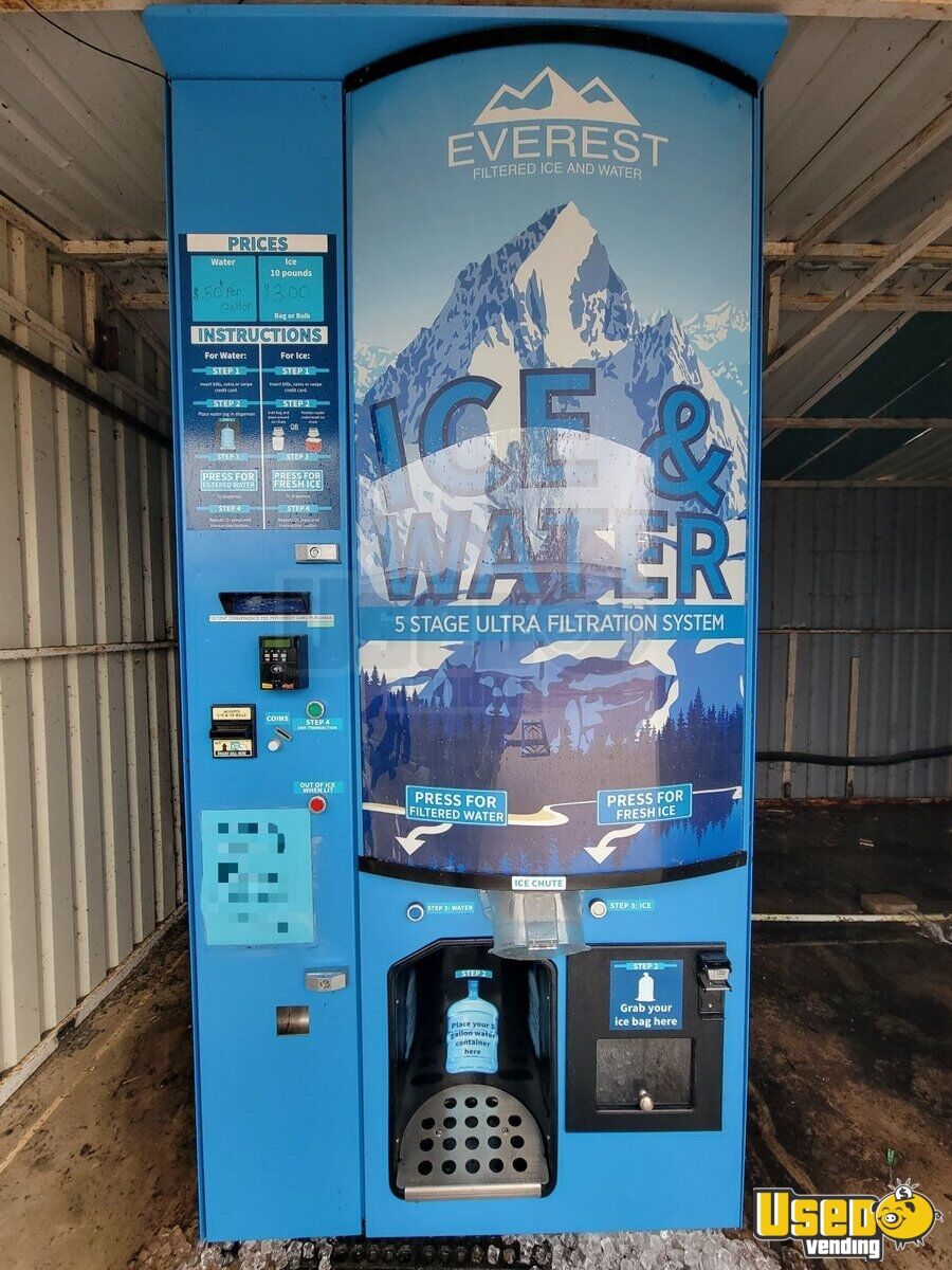 2021 Everest 5 Stage VX4 Ultra Filtration Bagged Ice and Water Vending