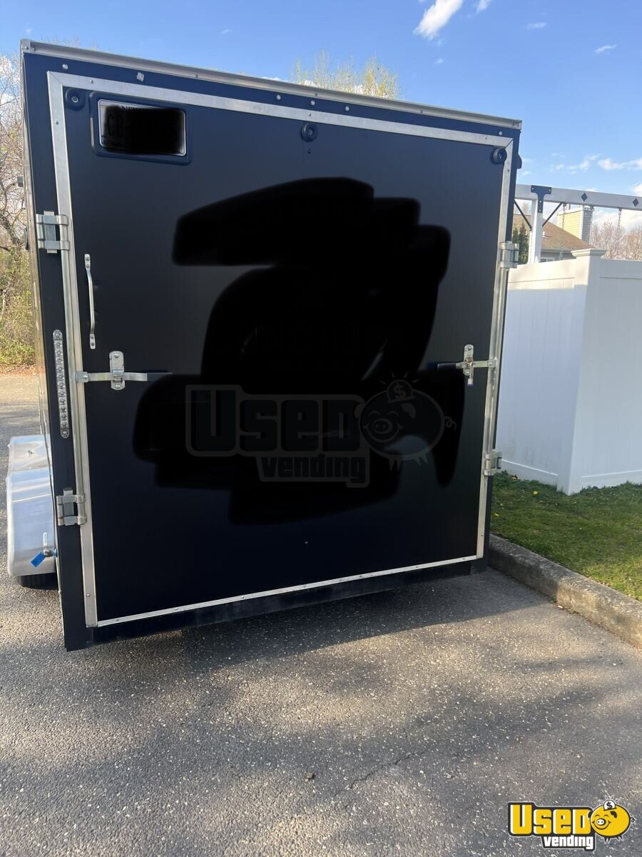 Like New 2021 7' x 16' Kitchen Food Trailer with Fire Suppression System for Sale in New York
