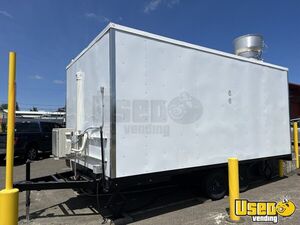 2022 10 X 18 Heavy Duty Kitchen Food Concession Trailer Kitchen Food Trailer Stainless Steel Wall Covers Oregon for Sale
