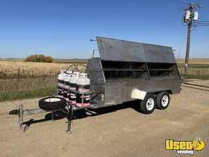 2022 1240gss Open Bbq Smoker Trailer Additional 4 Florida for Sale