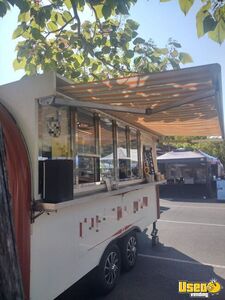 2022 13' Rounder Beverage - Coffee Trailer Awning California for Sale