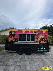 2022 14x8t Kitchen Food Trailer Air Conditioning Florida for Sale