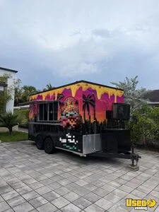 2022 14x8t Kitchen Food Trailer Cabinets Florida for Sale