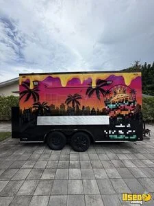 2022 14x8t Kitchen Food Trailer Concession Window Florida for Sale