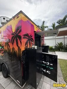2022 14x8t Kitchen Food Trailer Deep Freezer Florida for Sale