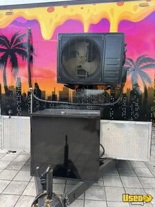2022 14x8t Kitchen Food Trailer Stainless Steel Wall Covers Florida for Sale