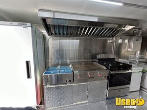 2022 16252 Barbecue Food Trailer Stainless Steel Wall Covers Texas for Sale