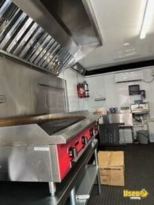 2022 16x8.5 Kitchen Food Trailer Stainless Steel Wall Covers Texas for Sale