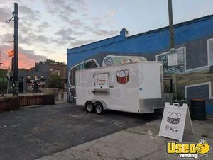 2022 7' x 16' Kitchen Food Concession Trailer with Pro Fire System for Sale in Ohio!