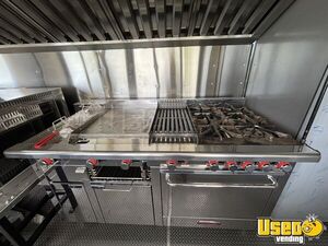 2022 2022 - 8’x32’ White Kitchen Food Trailer Flatgrill Texas for Sale