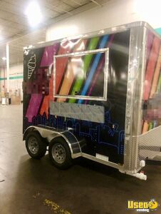 2022 2022 Titanium Cargo Enclosed Food Trailer Ice Cream Trailer Air Conditioning Florida for Sale