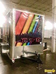 2022 2022 Titanium Cargo Enclosed Food Trailer Ice Cream Trailer Removable Trailer Hitch Florida for Sale
