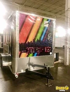 2022 2022 Titanium Cargo Enclosed Food Trailer Ice Cream Trailer Removable Trailer Hitch Florida for Sale