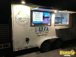 2022 2023 7'x18' 7' Ceiling Pizza Trailer Concession Window Ohio for Sale