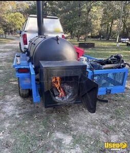 2022 250gal Open Bbq Smoker Trailer 6 Texas for Sale