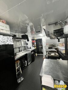 2022 26ft Gullwing Kitchen Food Trailer Diamond Plated Aluminum Flooring Florida for Sale