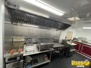 2022 26ft Gullwing Kitchen Food Trailer Stainless Steel Wall Covers Florida for Sale
