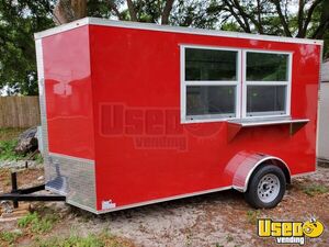 2022 6' X 12' Kitchen Food Trailer Florida for Sale