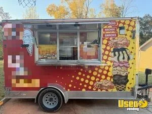2022 6' x 12' Kitchen Food and Ice Cream Concession Trailer Mobile Vending Unit for Sale in Georgia!