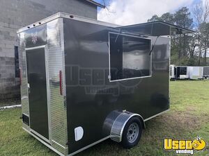 2022 6x12sa Concession Trailer Stainless Steel Wall Covers Georgia for Sale