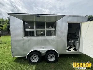 2022 7x14 Kitchen Food Trailer Air Conditioning Alabama for Sale