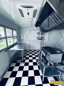 2022 7x14 Kitchen Food Trailer Fire Extinguisher Alabama for Sale