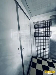 2022 7x14 Kitchen Food Trailer Interior Lighting Alabama for Sale