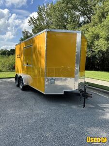 2022 7x14ta Concession Trailer Air Conditioning North Carolina for Sale
