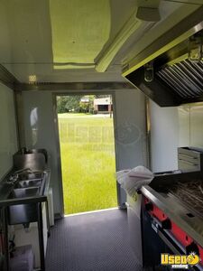 2022 7x14ta Kitchen Concession Trailer Kitchen Food Trailer Stovetop Louisiana for Sale
