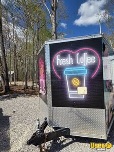 2022 7x16 Beverage - Coffee Trailer Insulated Walls Michigan for Sale