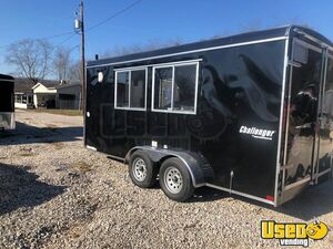 2022 7x16 Kitchen Food Trailer Air Conditioning Ohio for Sale