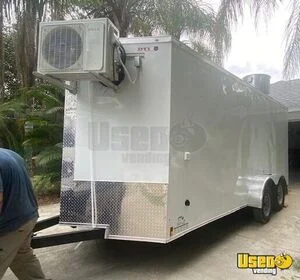 2022 7x16ta Kitchen Food Concession Trailer Kitchen Food Trailer Air Conditioning Florida for Sale