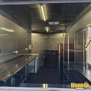 2022 7x16ta2 Food Concession Trailer Concession Trailer Interior Lighting Florida for Sale