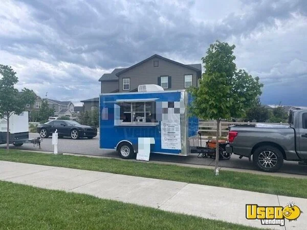 2022 7x16ta3 Concession Food Trailer Colorado for Sale