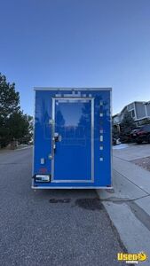 2022 7x16ta3 Concession Food Trailer Stainless Steel Wall Covers Colorado for Sale