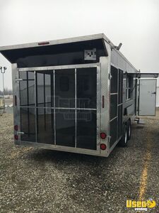 2022 8 X 22 Bbq Trailer Barbecue Food Trailer Air Conditioning California for Sale