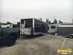 2022 8 X 22 Bbq Trailer Barbecue Food Trailer Concession Window California for Sale