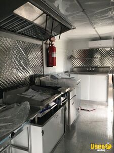 2022 8 X 22 Bbq Trailer Barbecue Food Trailer Floor Drains California for Sale