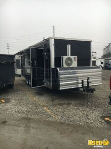 2022 8 X 22 Bbq Trailer Barbecue Food Trailer Removable Trailer Hitch California for Sale