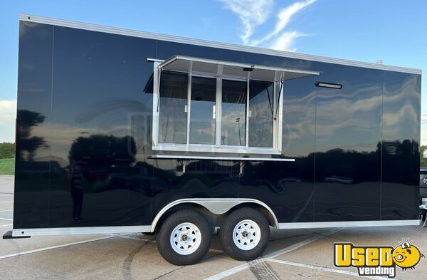 2022 820 Food Concession Trailer Kitchen Food Trailer Texas for Sale