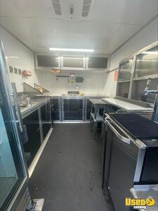 2022 8.5 X 12ft Dual Axle With Extended Tongue For Generator Box Beverage - Coffee Trailer Cabinets New York for Sale