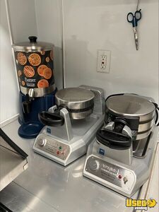 2022 8.5 X 12ft Dual Axle With Extended Tongue For Generator Box Beverage - Coffee Trailer Gray Water Tank New York for Sale