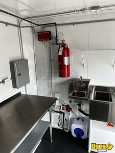 2022 8.5' X 16' Food Concession Trailer Kitchen Food Trailer Exhaust Hood Minnesota for Sale