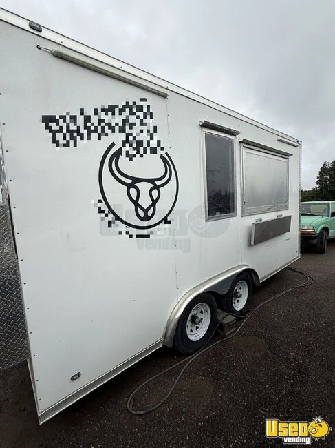 2022 8.5 X 16 Ta Enclosed Kitchen Food Trailer Montana for Sale