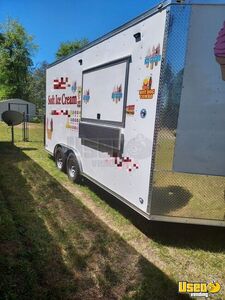 2022 8.5 X 16ta3 Ice Cream And Food Concession Trailer Ice Cream Trailer Removable Trailer Hitch South Carolina for Sale