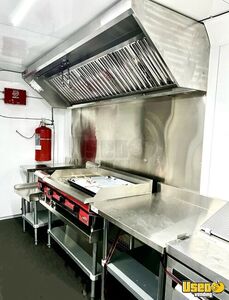 2022 8.5' X 18' Food Trailer Kitchen Food Trailer Diamond Plated Aluminum Flooring Illinois for Sale